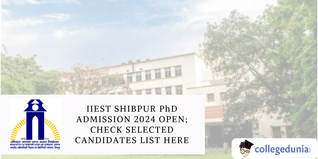 IIEST Shibpur PhD Admission 2024 Open; Check Selected Candidates List Here